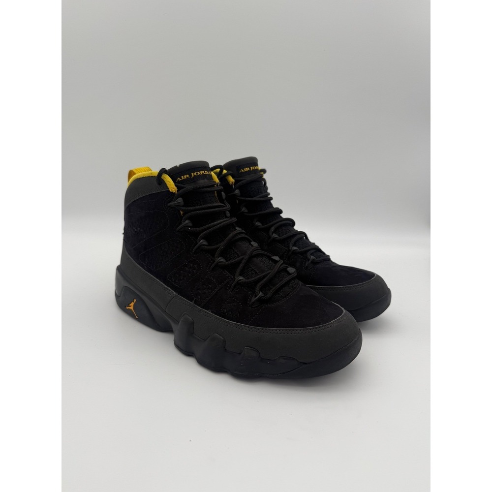 Size 9 - Jordan 9 Retro Black Charcoal Athletic sneakers